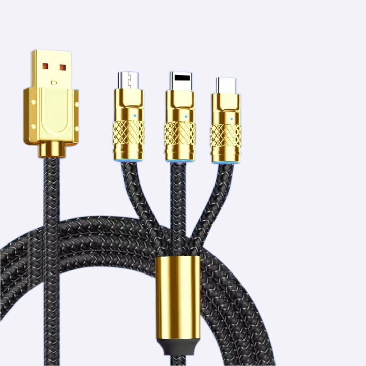 3 in 1 Fast charging cable suitable all