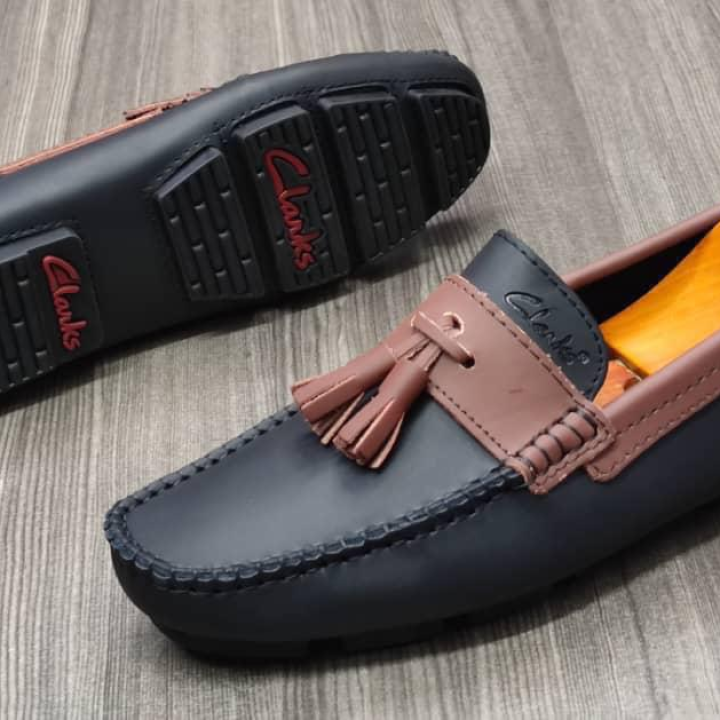 Mocassin en cuir de luxe