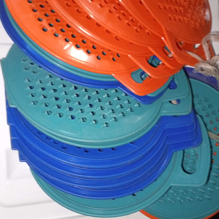 plastic crater