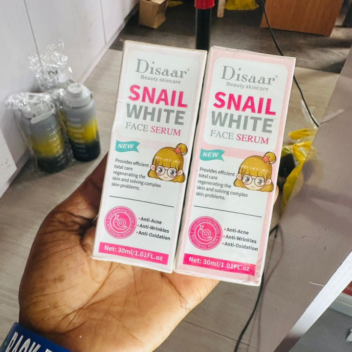 disaar snail white