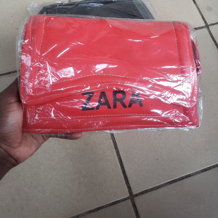 Red Zara handbag