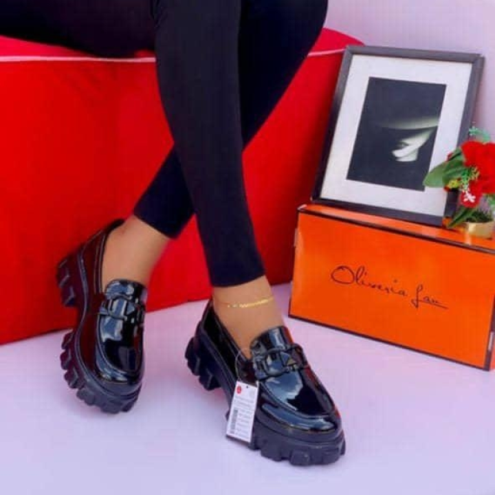mocassin femme