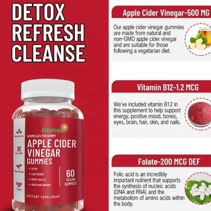 apple cider vinegar gummy