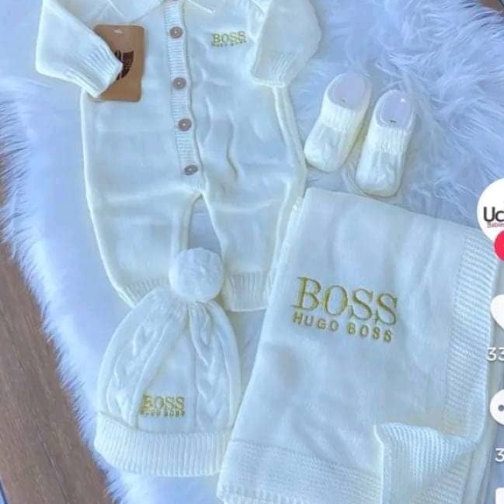ensemble blanc Hugo Boss 😍