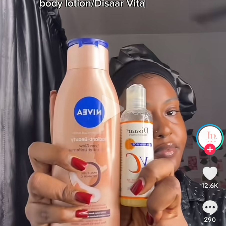 crème Nivea plus huile