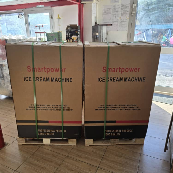 come and buy your Brown New ice cream machine good price for all