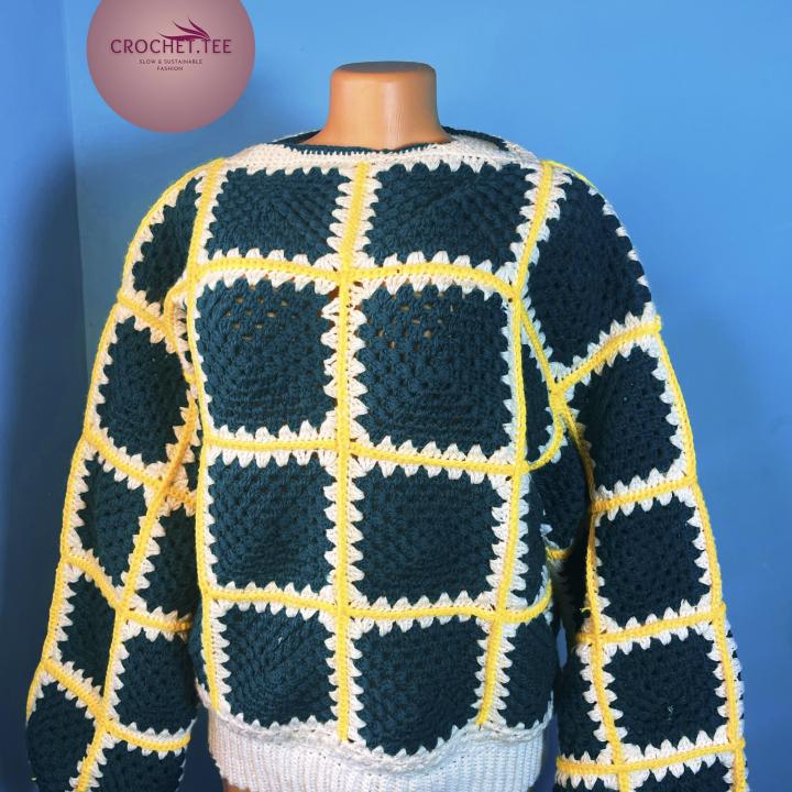 crochet pullover