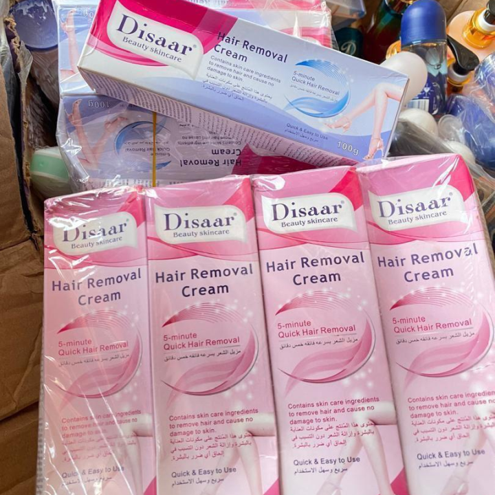 Hair removal cream
