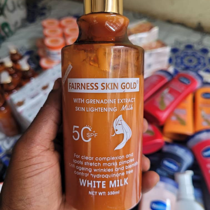 fairness skin gold