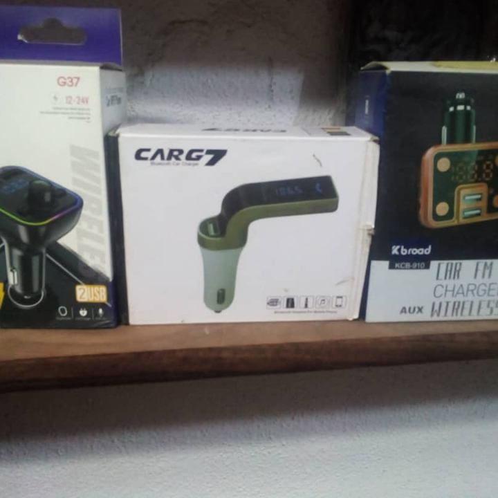 Car FM transmitter/player.