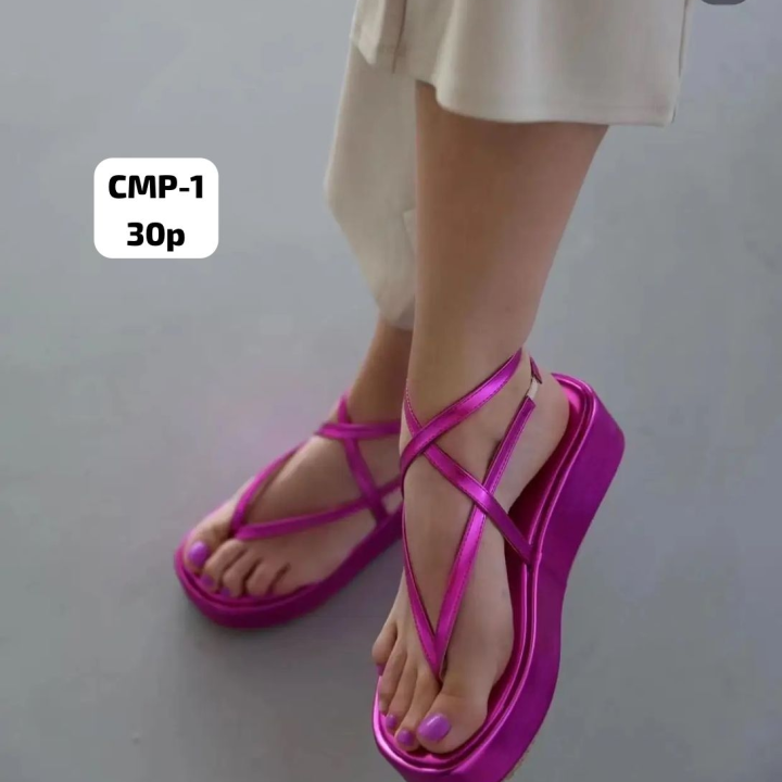 pieds nus rose