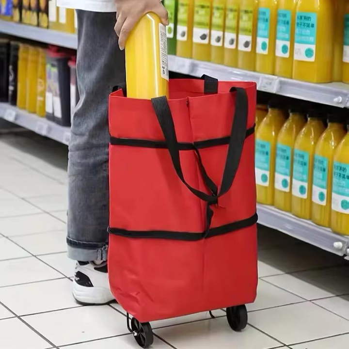 Foldable tug bag