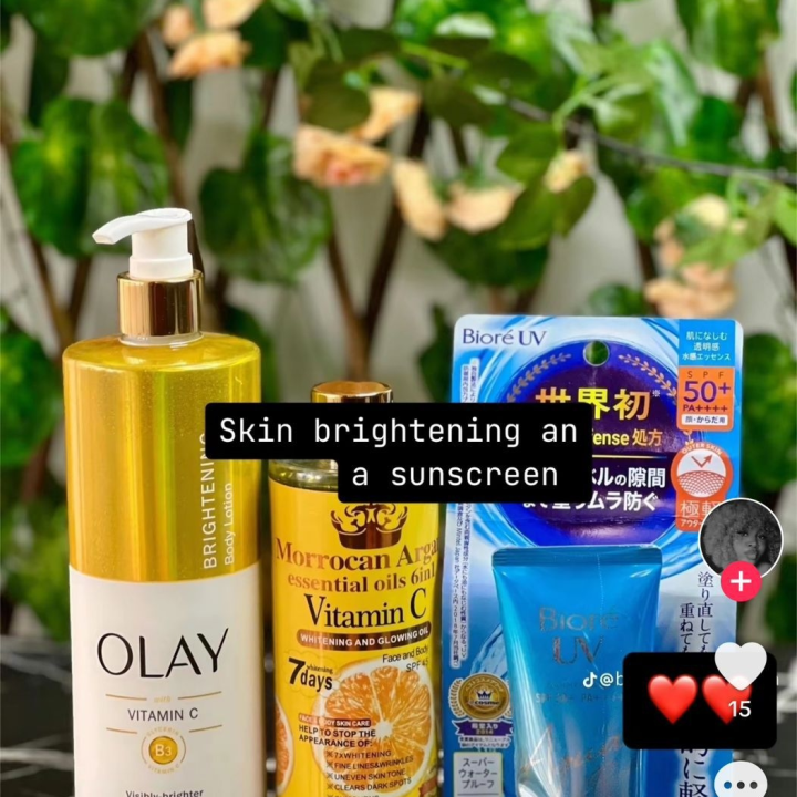 gamme de produits cosmétiques