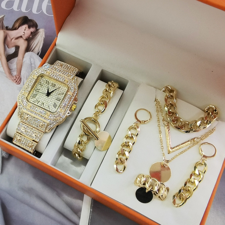 ensemble bijoux doré