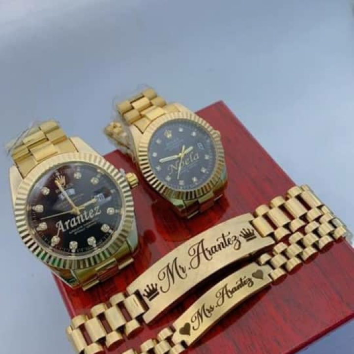 Dual Watches and bracelets