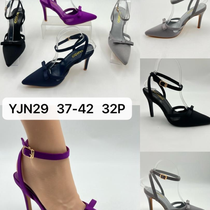 pieds nus à talons