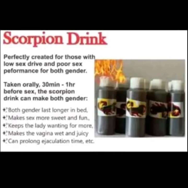 Scorpion drink( sex booster)