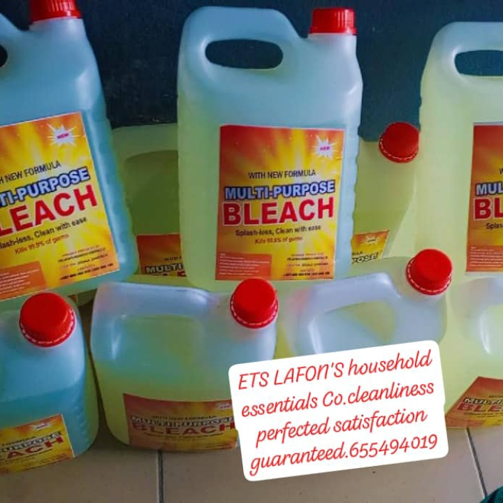 multi purpose bleach or eau de javel.