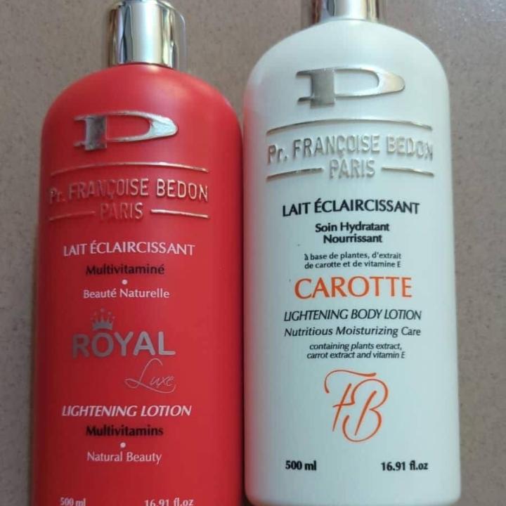royal luxe lightening body lotion