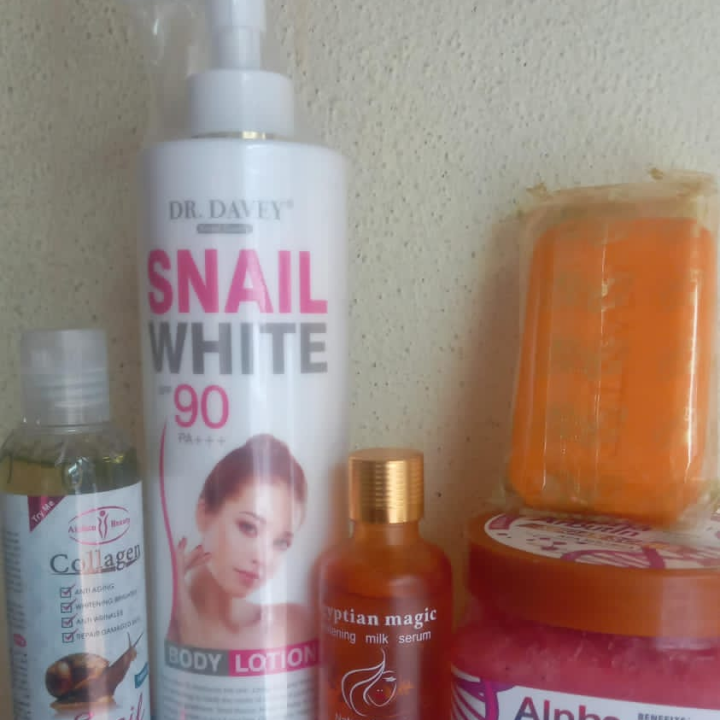 snail white set