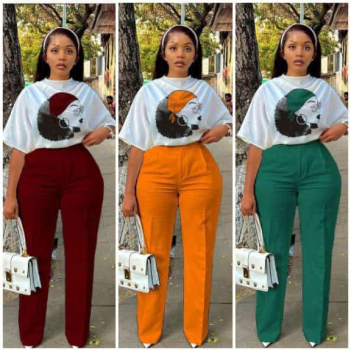 top and trousers