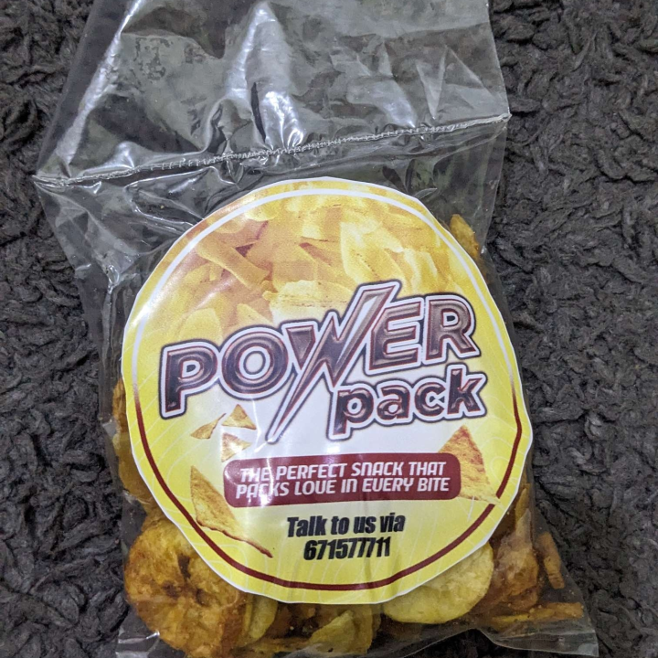 ripe/ unripe plantain chips