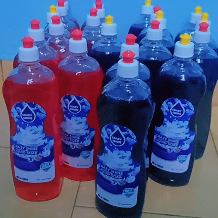 Crazy shine liquid soaps