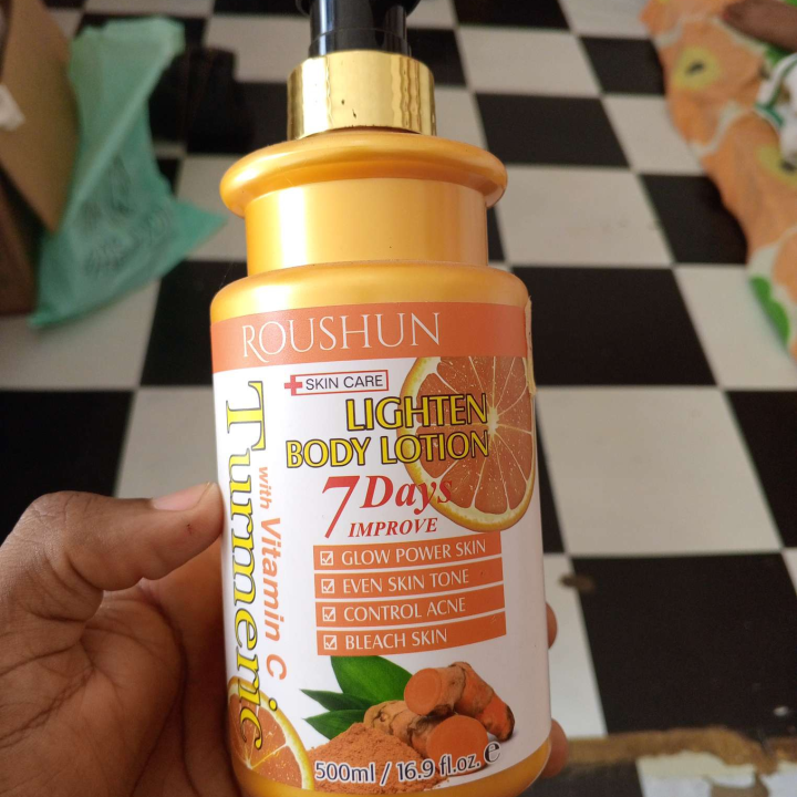 Tumeric body lotion