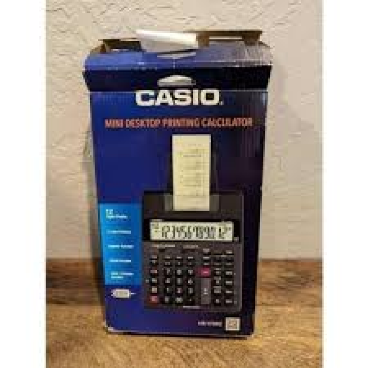 desk-top printing calculator casio