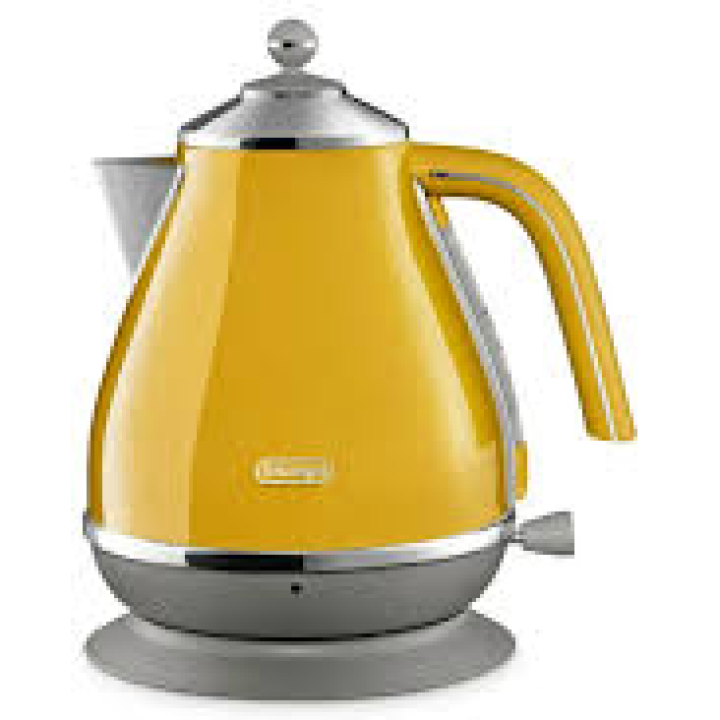 DE'LONGHI WATER KETTLE KBOC3001Y, Stainless Steel Body, 1.7 L