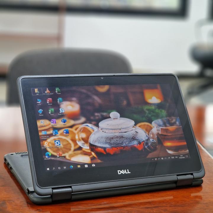 Ultra soft Dell latitude 3190 écran tactile rotative 360° Intel Quad core couplé a un disque dur SSD ultra rapide