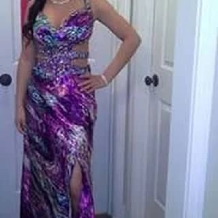 robe violet