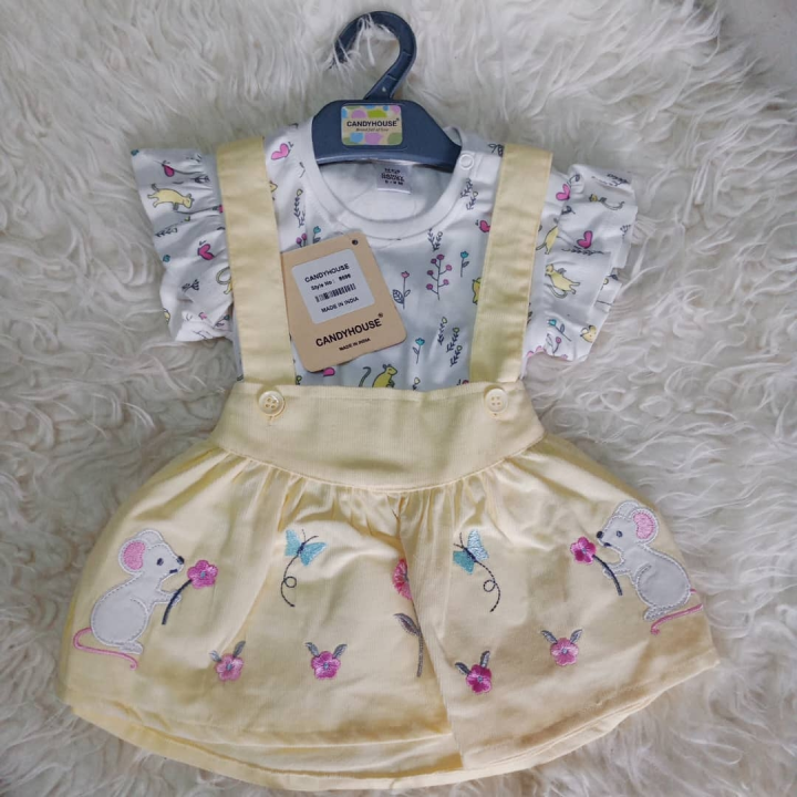 ensemble jaune blanc