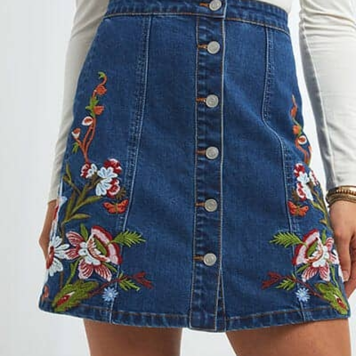 jupe jean