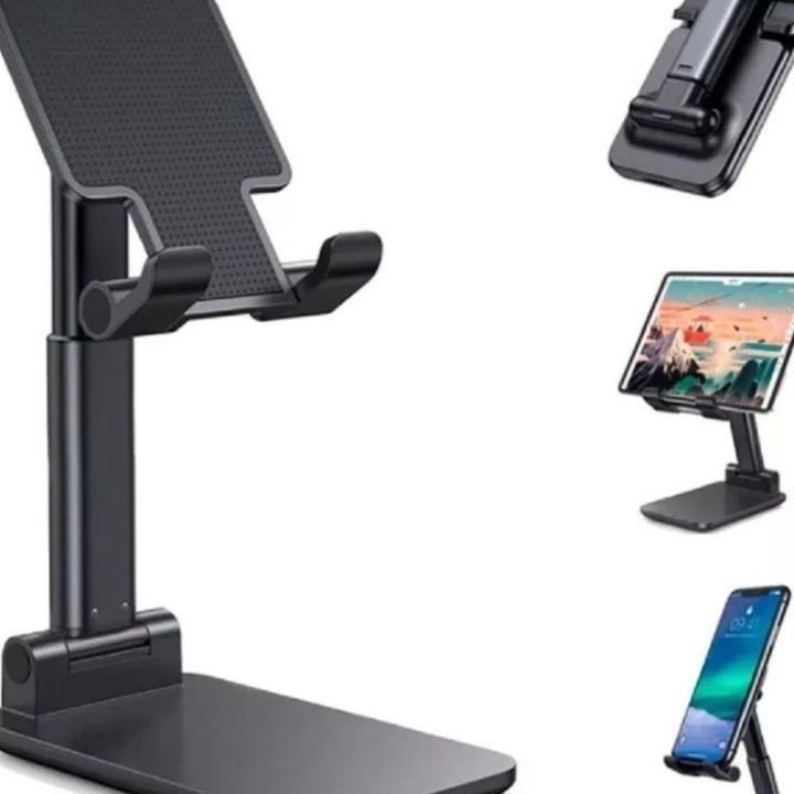 black phone stand