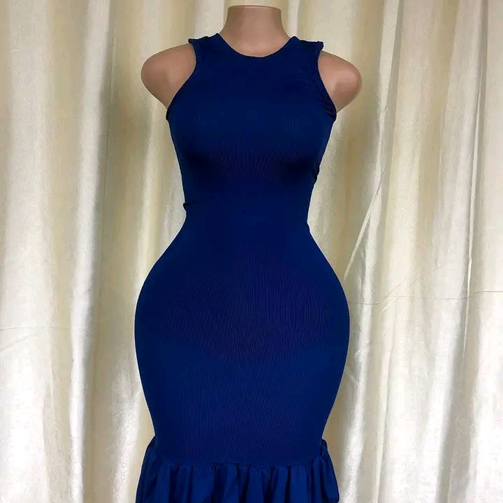 Robe bleue