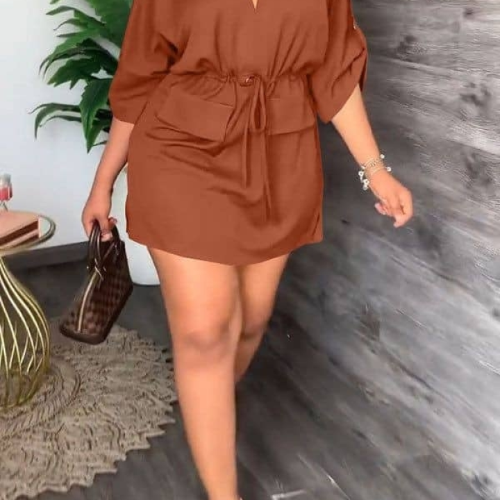 robe marron