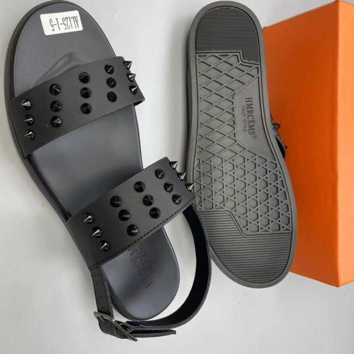 sandales hommes noire