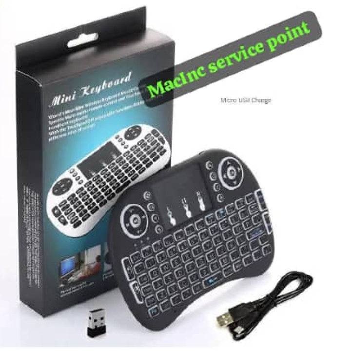 Mini keyboard Bluetooth and wifi connection modes