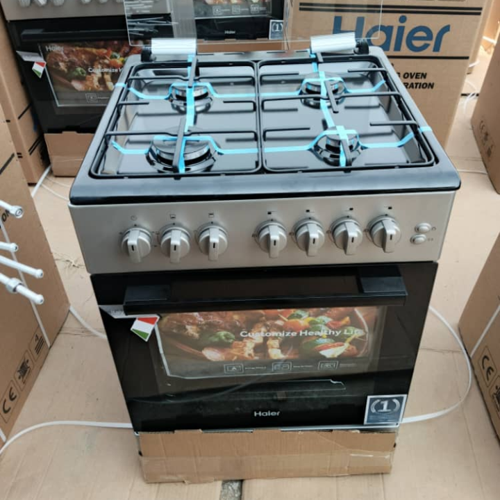 Haier German grey model cooker 60 by 60