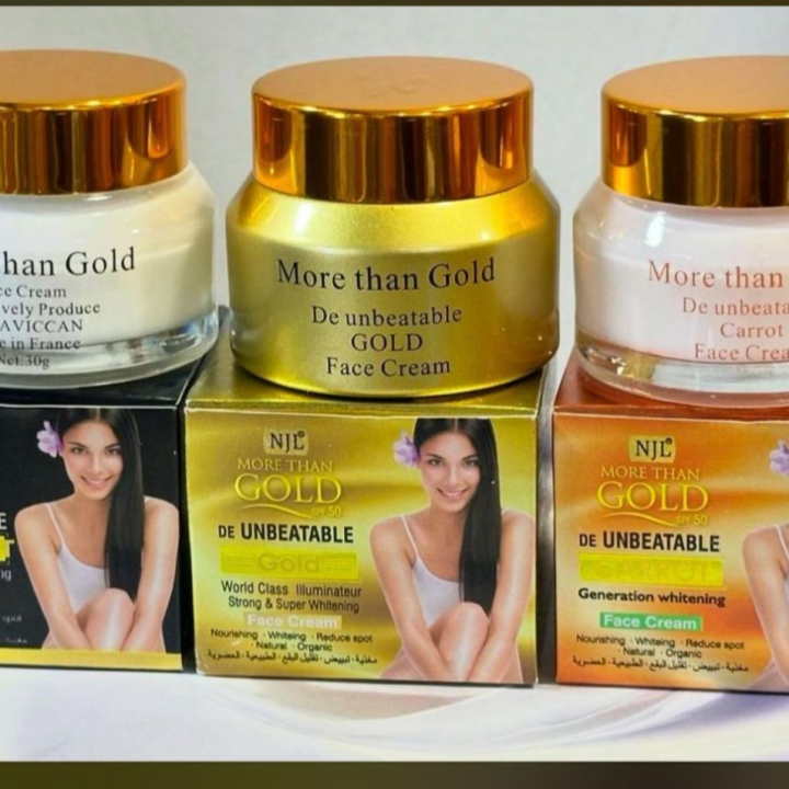 more than gold face cream