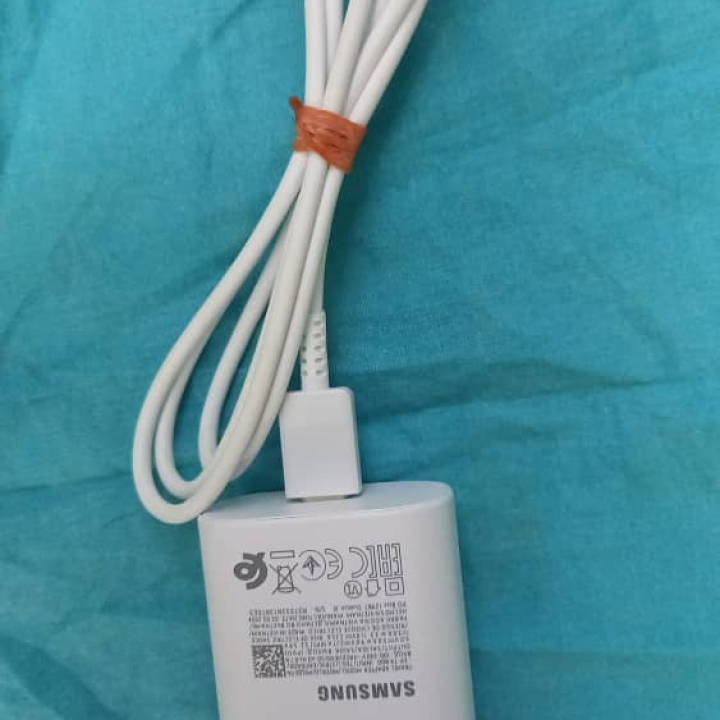 samsung Chargeur super fast, blanc