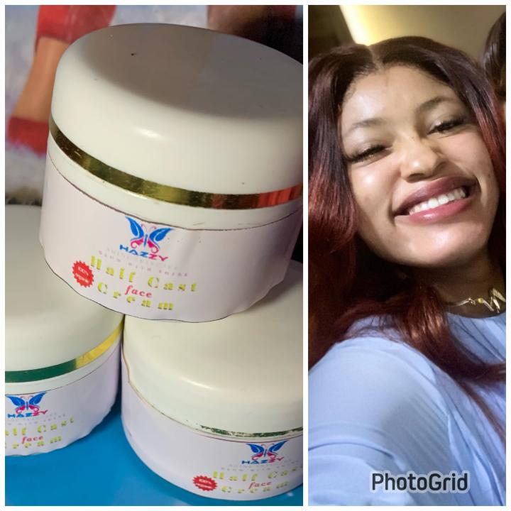 Half cast face cream