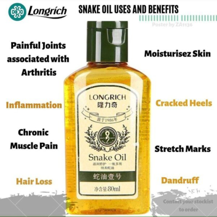 Longrich Snake Oil