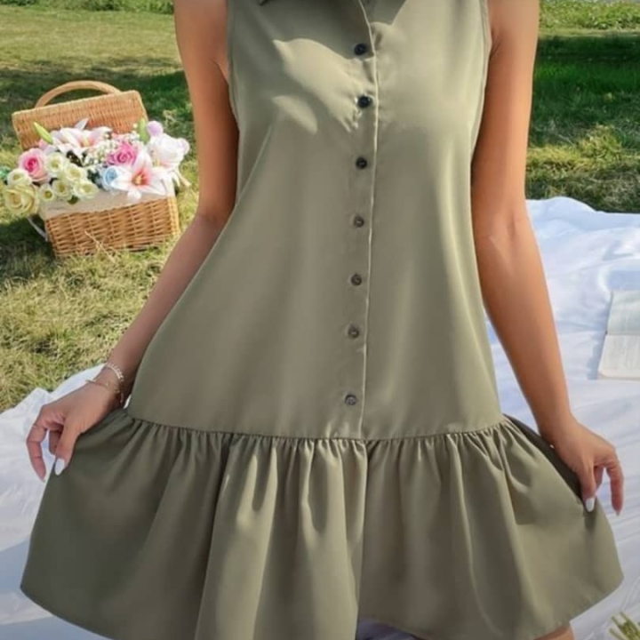 petite robe verte militaire