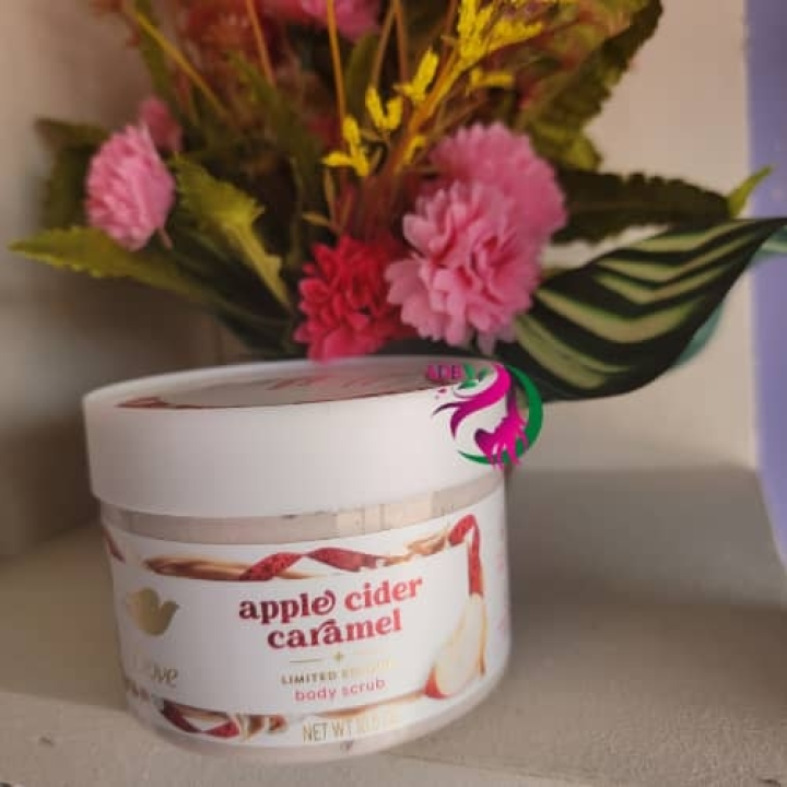 gommage à la pomme et au caramel