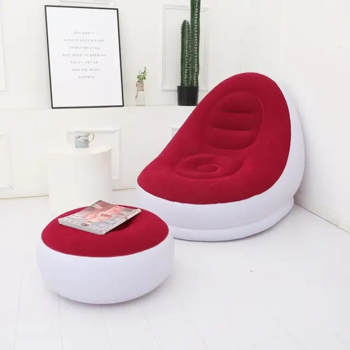 Sofa gonflable deux en un