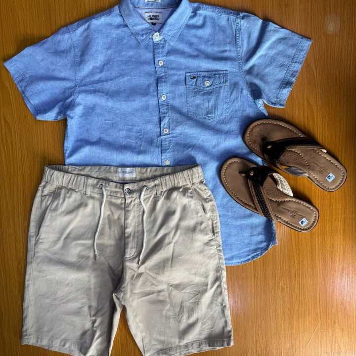 ensemble homme (culotte, chemisette)