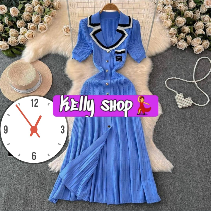 robe bleue