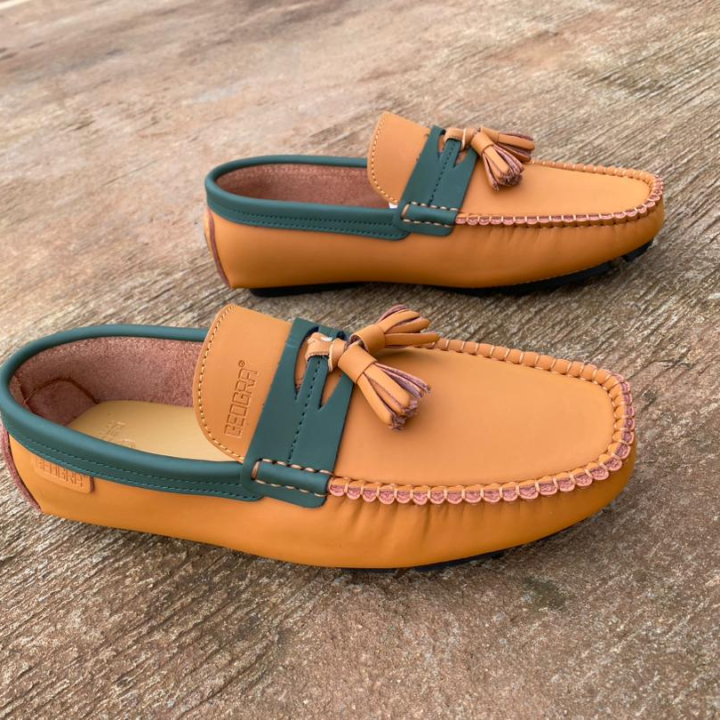 Chaussure Tod GEOGRA orange , vert